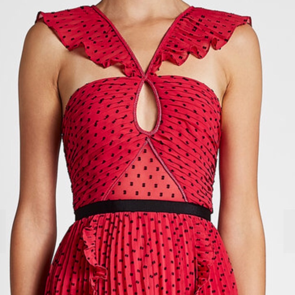 Self-Portrait Midi Dress